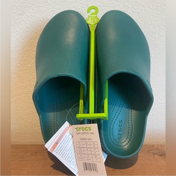 NWT Women’s CROCS Dylan Platform Clogs Size 8 - Picture 5 of 7